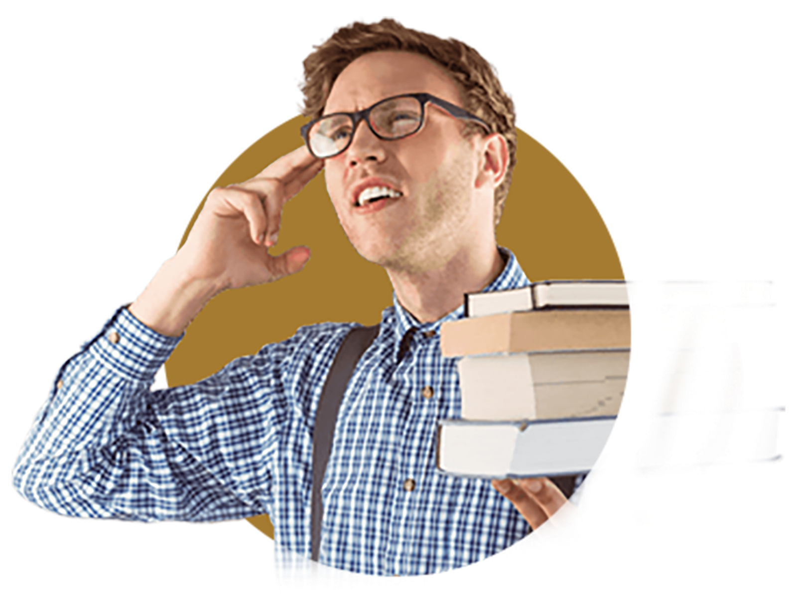 Author working