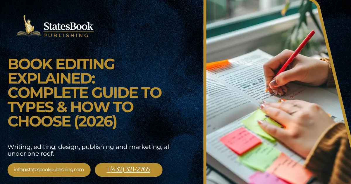 Book Editing Explained: Complete Guide to Types and How to Choose (2026)